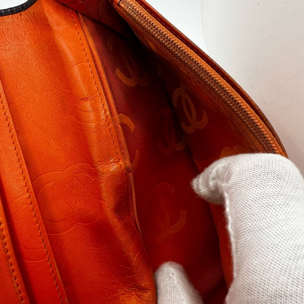 GUC Chanel Cambon Brown Long Wallet - Picture 7 of 8